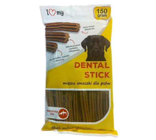 I love my Dental Stick Жевательные палочки для собак с птицей, 150 г