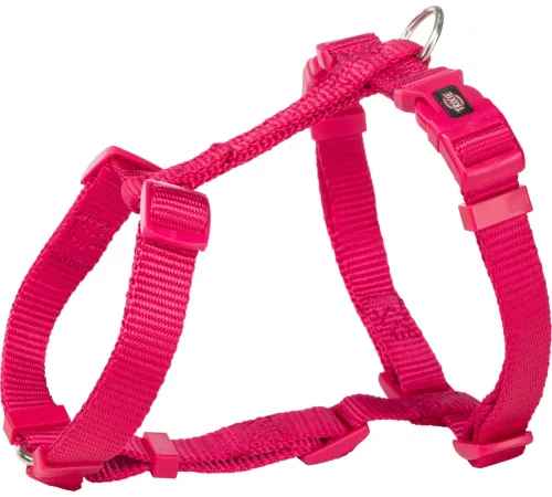 Trixie Шлея Premium H-harness фуксия, (XS-S) 30-44см/10мм