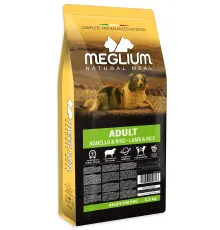 Meglium Dog Adult (Ягненок и рис), 2,5 кг