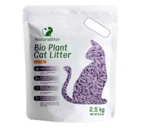 Naturalitter Bio Plant Cat Litter Лаванда, 6 л (2,5 кг)