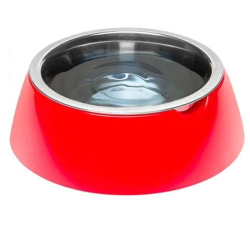 Ferplast Миска для животных Jolie SM, красная, 0,5 л