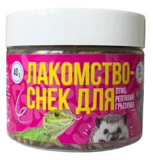 Pet's Brunch Лакомство-снек для грызунов, птиц, рептилий, 40 г
