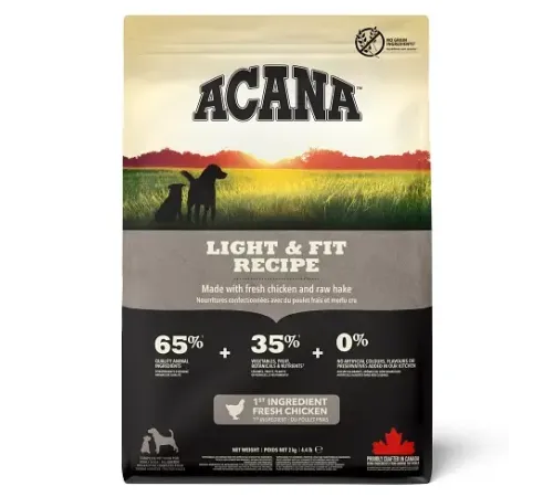 ACANA Light & Fit Recipe, 2 кг