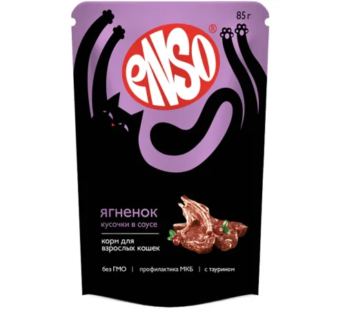 ENSO Пауч для кошек (Ягненок в соусе), 85 г