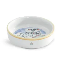 Beeztees Миска фарфоровая с изображением кошки 0,3 л