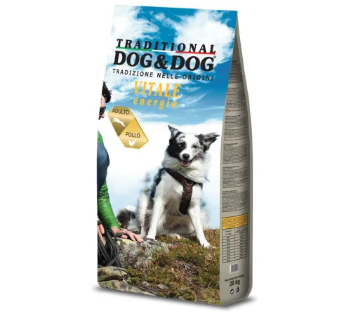 Dog&Dog Vitale Energia (Курица) 20 кг