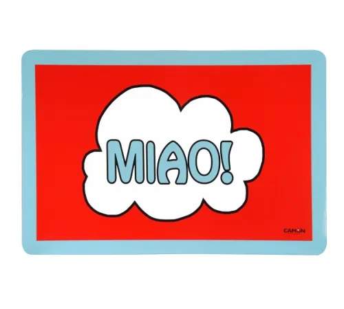 CAMON Коврик под миску с буквами MIAO! 43 х 28 см