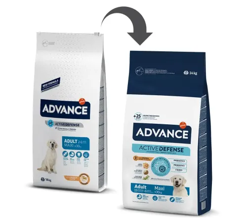 Advance Dog Maxi Adult (Курица) 14 кг