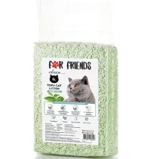 For Friends Наполнитель Tofu Green tea, 6 л
