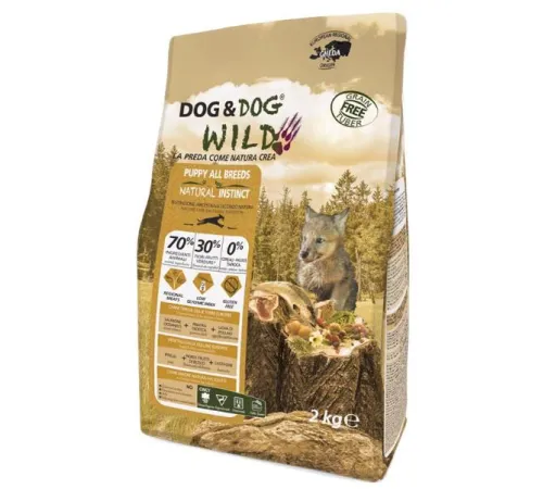 Dog&Dog Wild Natural Instinct Puppy All Breeds 12 кг