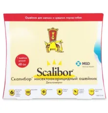 MSD Scalibor Инсектоакарицидный ошейник, 48 см