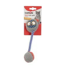 CAMON Котик с пружинкой и кошачьей мятой, 7 х 20 см