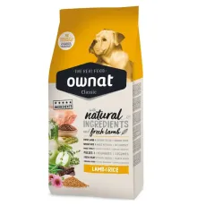 OWNAT Classic Dog (Ягненок и рис), 20 кг