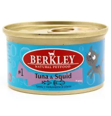 Berkley Tay для кошек №1 (Тунец, кальмар), 85 г