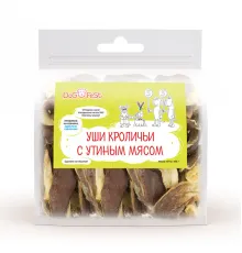 Dog Fest Уши кроличьи с утиным мясом, 500 г