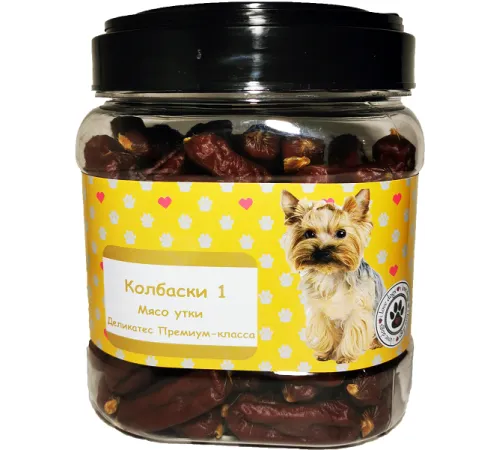 O'dog Колбаски 1 - мясо утки 750 г