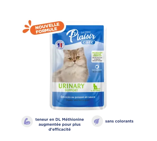 Plaisir Care Urinary Support Кусочки в соусе (Рыба), 85 г
