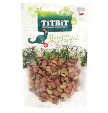 ТИТБИТ Лакомство хрустящее с бараниной для кошек Новогодняя коллекция, 40 г