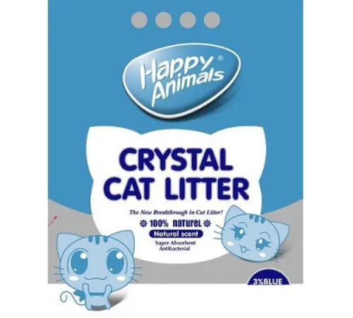 Наполнитель Happy Animals Синий 3,8 л (1,6 кг)
