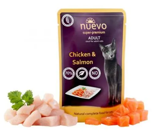 Nuevo Adult Chicken & Salmon 85 гр