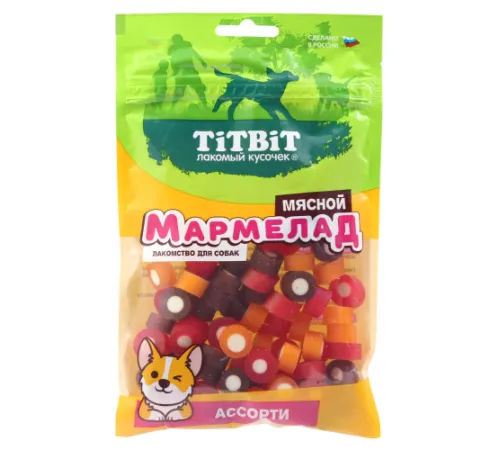 ТИТБИТ Мармелад мясной ассорти, 120 г
