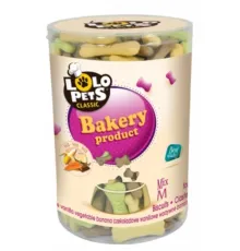 Lolo Pets Печенье для собак косточки Mix, размер М 950 г