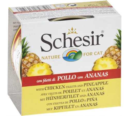 Schesir Chicken Pineapple (Цыпленок, ананас) 75 г