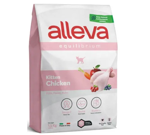 Alleva Equilibrium Kitten (Курица), 400 г