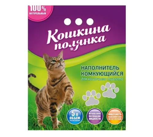 Кошкина Полянка Бентонитовый, 3 кг