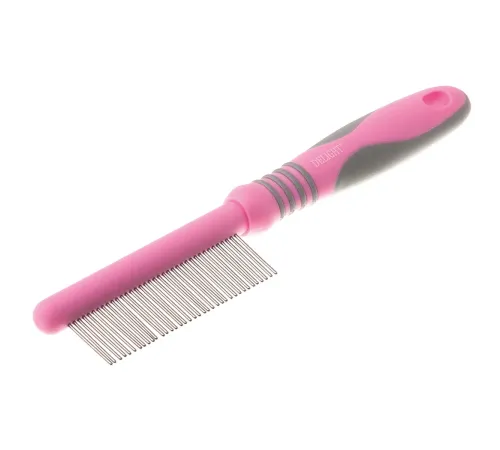 DeLIGHT ROSE Расчёска c вращающимися длинными зубьями, 37 зубьев 22 мм