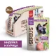 Sirius Консервы для кошек (Индейка, курица в соусе), 85 г х 24 шт