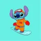WD1025XS Комбинезон зимний Stitch, XS