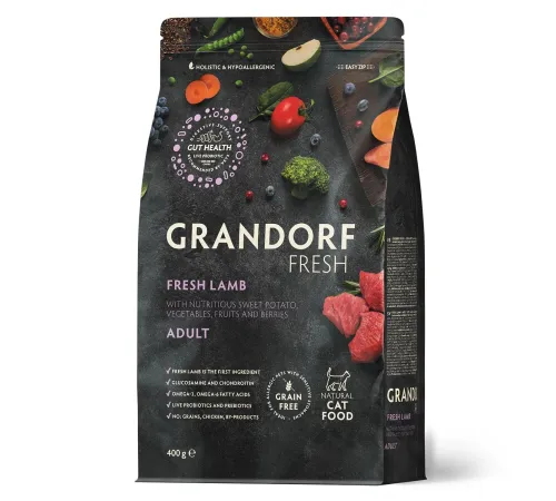 Grandorf Fresh Adult (Ягненок и батат), 400 г