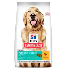 Hill's Science Plan Perfect Weight для крупных собак (курица), 12 кг