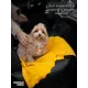 Уютный плед Плед флисовый, Горчичный Желтый, 60х70 см