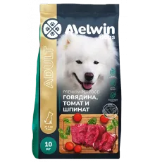 Melwin Adult Dog (Говядина, томаты и шпинат), 10 кг