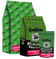 ZooRing Adult Universal Dog (Говядина, рис), 2 кг