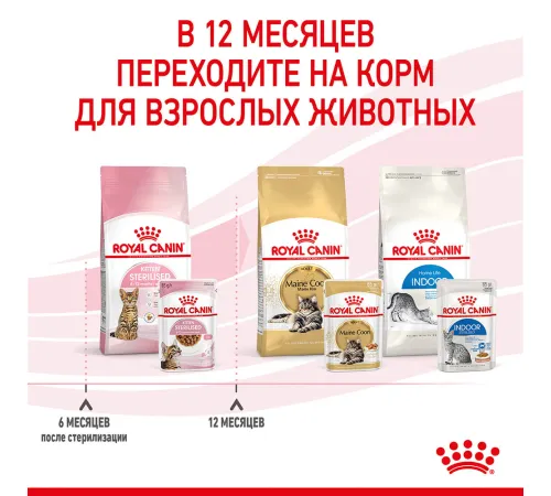 Royal Canin Kitten Sterilised (соус) 85 гр