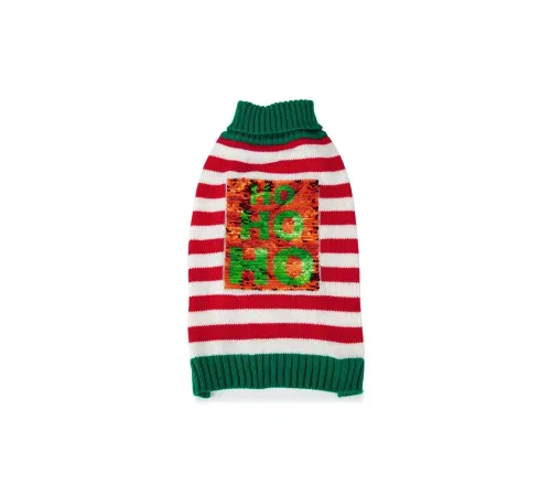 Beeztees Свитер для собак Рождественский ХоХоХо, S 23см