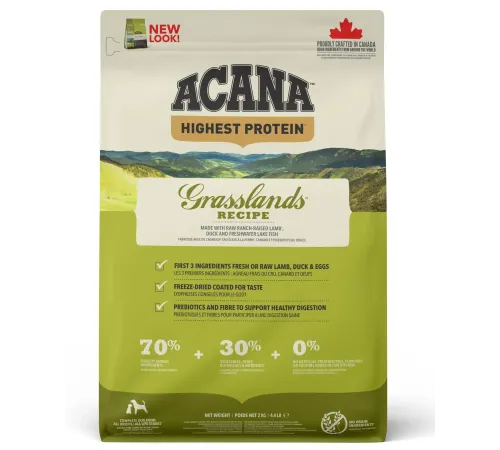 ACANA GRASSLANDS Dog (Ягненок) 2 кг