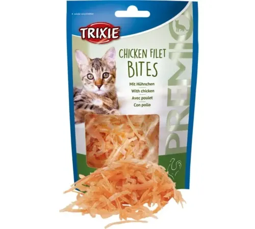 Trixie Premio Куриные ломтики для кошек, 50 г