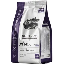 Doctrine Adult Medium&Large (Белая рыба, рис), 800 г