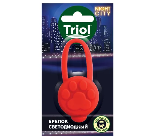 Triol Брелок NIGHT CITY Лапка 66*32мм