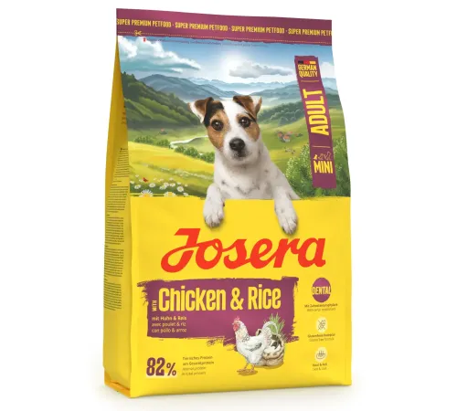 Josera Mini Adult (Курица и рис), 10 кг