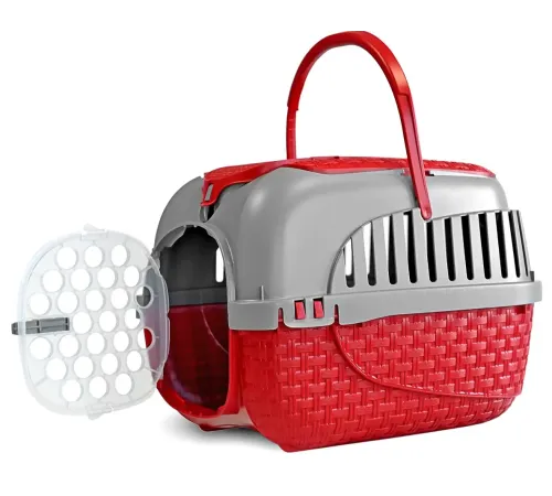 Bama pet Переноска для животных Kennel Tour, красная