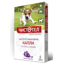 Чистотел Максимум Капли для собак, 1 пипетка