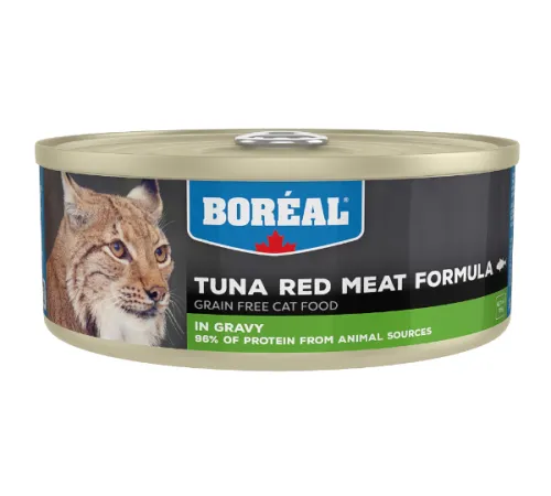 Boreal Cat Красное мясо тунца в соусе 156 г
