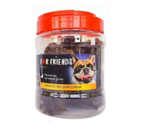 For Friends Полоски из мяса утки 500 г