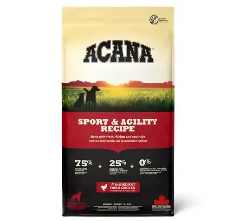 ACANA Sport & Agility Recipe, 17 кг