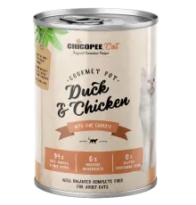 Chicopee Adult Cat (Утка с курицей) 400 г х 6 шт